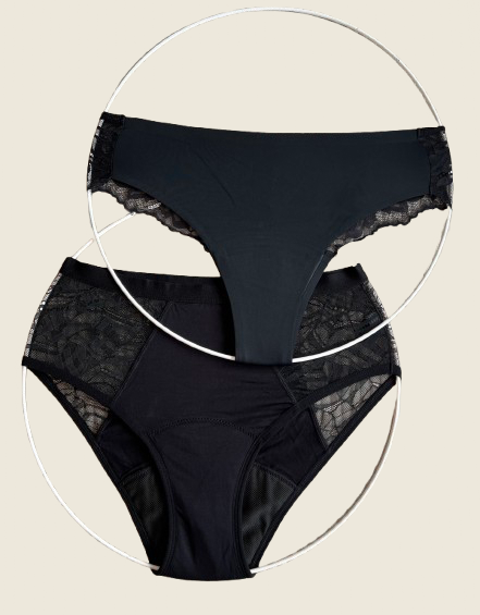 Slip Spitze + Highwaist Spitze